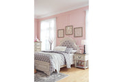 Realyn Chipped White Full Panel Bed from Ashley - Luna Furniture