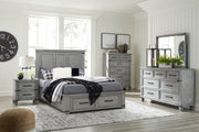Russelyn Gray Storage Bedroom Set from Ashley - Luna Furniture
