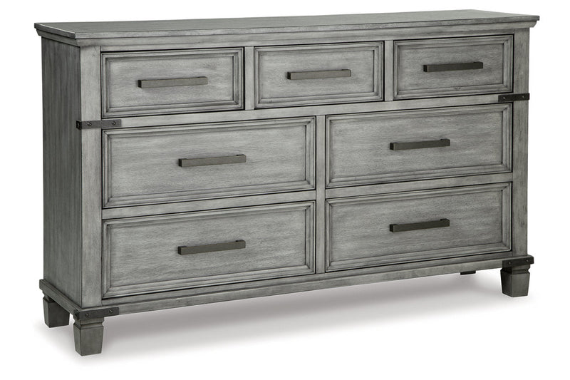 Russelyn Gray Storage Bedroom Set from Ashley - Luna Furniture