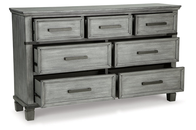 Russelyn Gray Storage Bedroom Set from Ashley - Luna Furniture