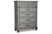 Russelyn Gray Storage Bedroom Set from Ashley - Luna Furniture