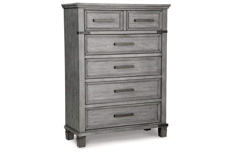 Russelyn Gray Storage Bedroom Set from Ashley - Luna Furniture