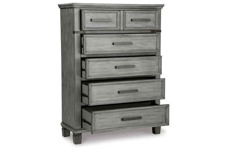 Russelyn Gray Storage Bedroom Set from Ashley - Luna Furniture