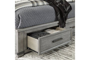 Russelyn Gray Storage Bedroom Set from Ashley - Luna Furniture