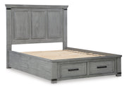 Russelyn Gray Storage Bedroom Set from Ashley - Luna Furniture