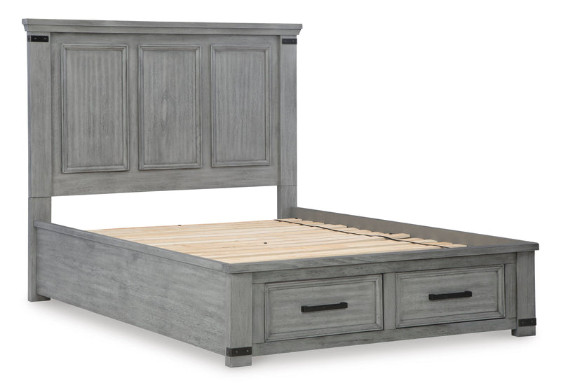 Russelyn Gray Storage Bedroom Set from Ashley - Luna Furniture