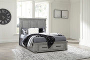 Russelyn Gray Storage Bedroom Set from Ashley - Luna Furniture