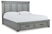 Russelyn Gray Storage Bedroom Set from Ashley - Luna Furniture