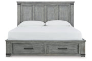 Russelyn Gray Storage Bedroom Set from Ashley - Luna Furniture