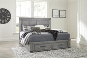 Russelyn Gray Storage Bedroom Set from Ashley - Luna Furniture