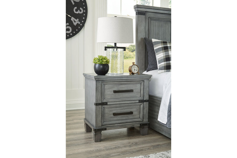 Russelyn Gray Storage Bedroom Set from Ashley - Luna Furniture
