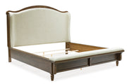 Sturlayne Brown California King Upholstered Panel Bed from Ashley - Luna Furniture