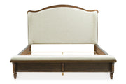 Sturlayne Brown California King Upholstered Panel Bed from Ashley - Luna Furniture