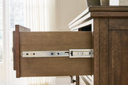 Sturlayne Brown Dresser and Mirror -  Ashley - Luna Furniture