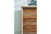 Dressonni Brown Dresser and Mirror -  Ashley - Luna Furniture