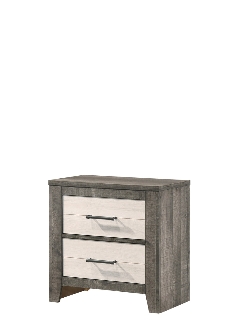 Rhett Brown/Cream LED Platform Bedroom Set from Crown Mark - Luna Furniture