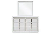 Chalanna White Dresser and Mirror -  Ashley - Luna Furniture