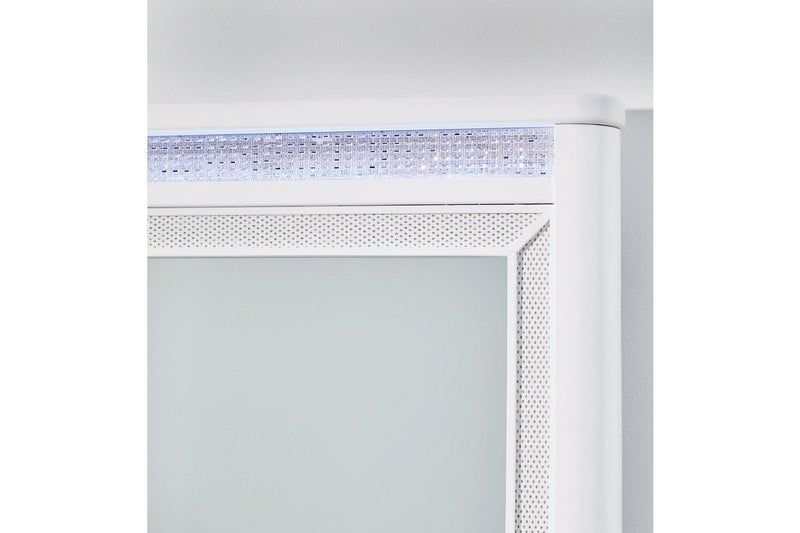 Chalanna White Dresser and Mirror -  Ashley - Luna Furniture