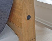 Sherbana Light Brown Panel Bedroom Set from Ashley - Luna Furniture