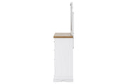 Ashbryn White/Natural Dresser and Mirror -  Ashley - Luna Furniture