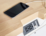 Ashbryn White/Natural Panel Storage Bedroom Set from Ashley - Luna Furniture