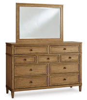 Sharlance Light Brown Bedroom Mirror from Ashley - Luna Furniture