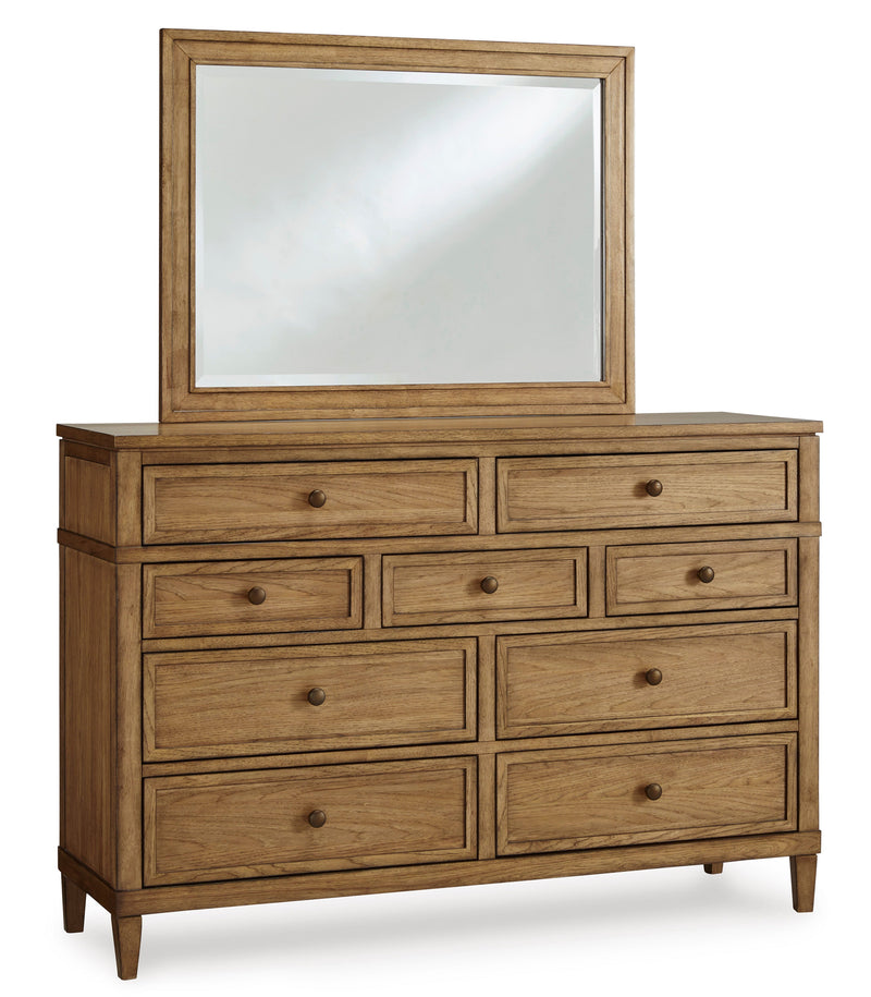 Sharlance Light Brown Bedroom Mirror from Ashley - Luna Furniture