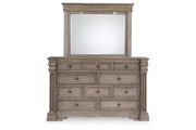 Blairhurst Light Grayish Brown Dresser and Mirror -  Ashley - Luna Furniture