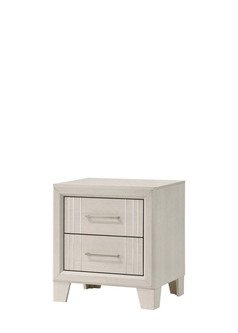 Charlie White Panel Bedroom Set from Crown Mark - Luna Furniture