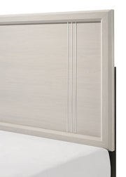 Charlie White Queen Panel Bed from Crown Mark - Luna Furniture