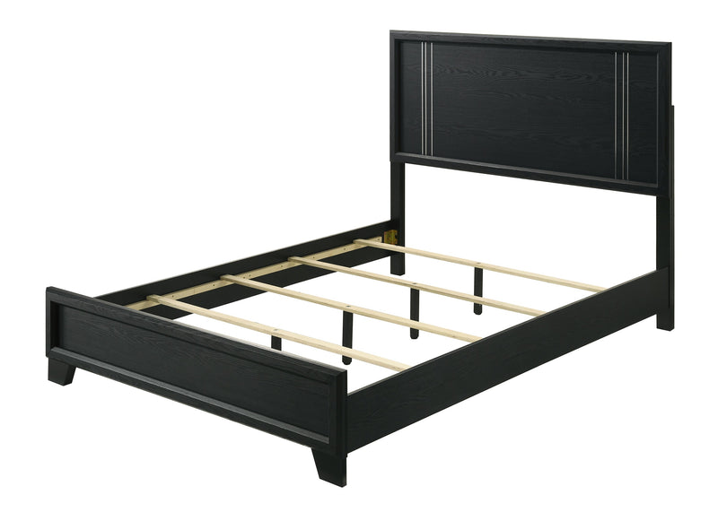 Charlie Charcoal Full Panel Bed from Crown Mark - Luna Furniture