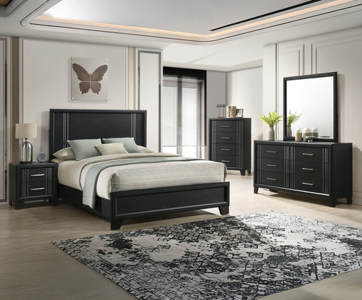 Charlie Charcoal Panel Bedroom Set from Crown Mark - Luna Furniture