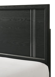 Charlie Charcoal Queen Panel Bed from Crown Mark - Luna Furniture