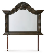 Maylee Dark Brown Upholstered Bedroom Set from Ashley - Luna Furniture