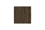 Maylee Dark Brown King Upholstered Bed from Ashley - Luna Furniture