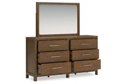 Cabalynn Light Brown Panel Storage Bedroom Set from Ashley - Luna Furniture
