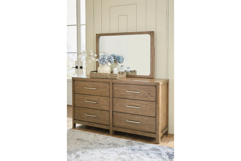 Cabalynn Light Brown Panel Storage Bedroom Set from Ashley - Luna Furniture