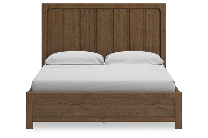 Cabalynn Light Brown Panel Storage Bedroom Set from Ashley - Luna Furniture