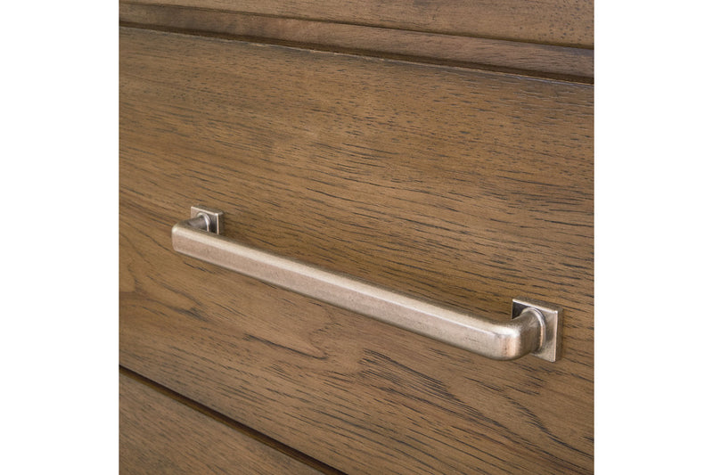 Cabalynn Light Brown Panel Storage Bedroom Set from Ashley - Luna Furniture