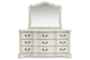 Arlendyne Antique White Dresser and Mirror from Ashley - Luna Furniture