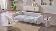 Boheems Cream Living Room Set from Bellona - Luna Furniture