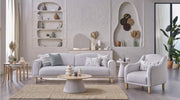 Boheems Cream Living Room Set from Bellona - Luna Furniture