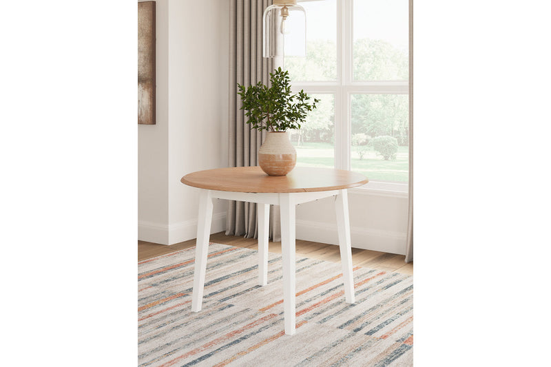 Gesthaven  Dining Table and 2 Chairs -  Ashley - Luna Furniture