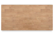 Gesthaven Natural/Blue Counter Height Dining Table and 2 Barstools -  Ashley - Luna Furniture