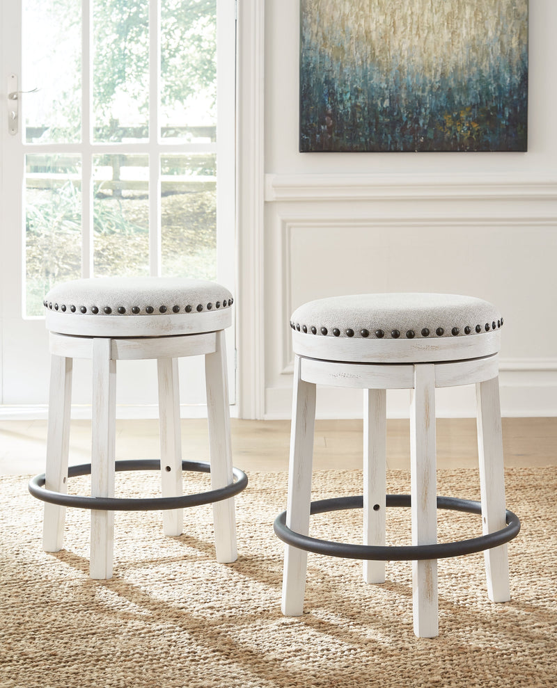 Valebeck Counter Height Dining Table and 4 Barstools from Ashley - Luna Furniture