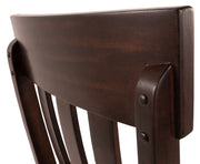 Haddigan Dining Table and 4 Chairs in Dark Brown from Ashley - Luna Furniture