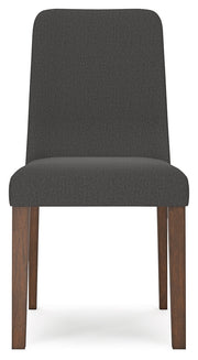 Lyncott Extension Dining Table and 4 Charcoal/Brown Chairs from Ashley - Luna Furniture