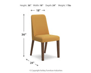 Lyncott Dining Table and 4 Chairs from Ashley - Luna Furniture
