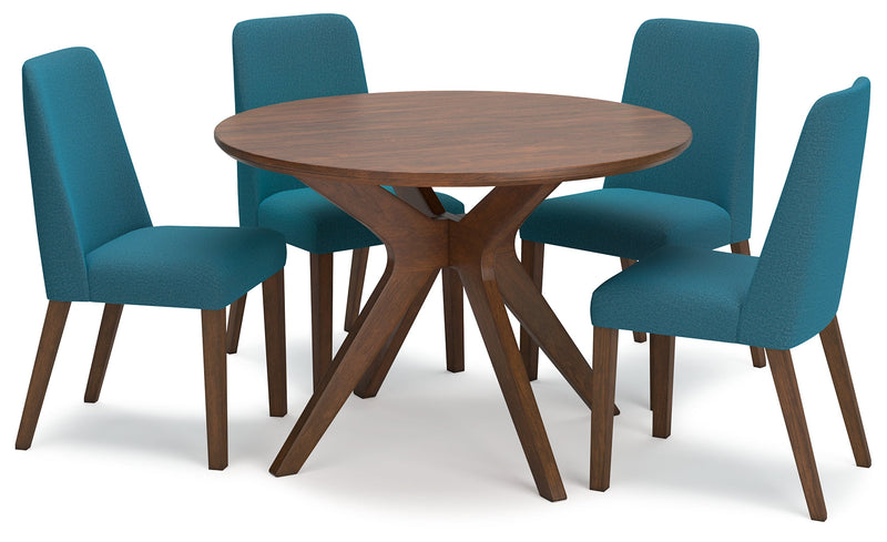 Lyncott Dining Table and 4 Chairs from Ashley - Luna Furniture