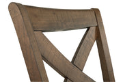 Moriville Grayish Brown Counter Height Dining Table with 4 Barstools, Bench, and Server -  Ashley - Luna Furniture